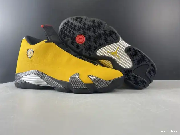 Rep JORDAN RETRO AIR UNIVERSITY 14 BQ3685-706 GOLD 0405